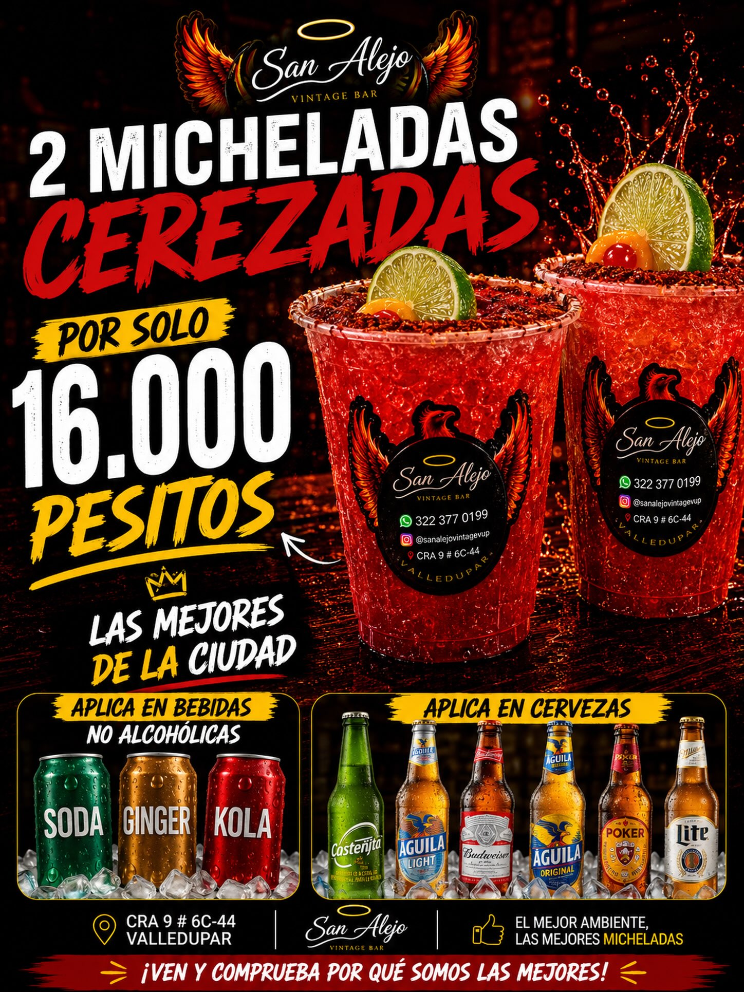 Micheladas 2x1